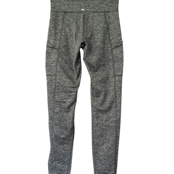 Aerie Chill Play Move Womens Leggings High Rise Pockets Heather Gray Size S - Picture 2 of 3